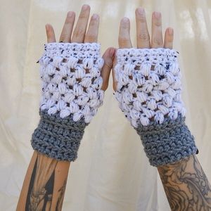 Sprinkle Party Handmade Crochet Hand Warmers